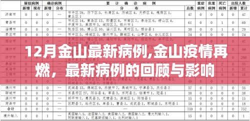 金山疫情再燃，最新病例回顾与影响分析