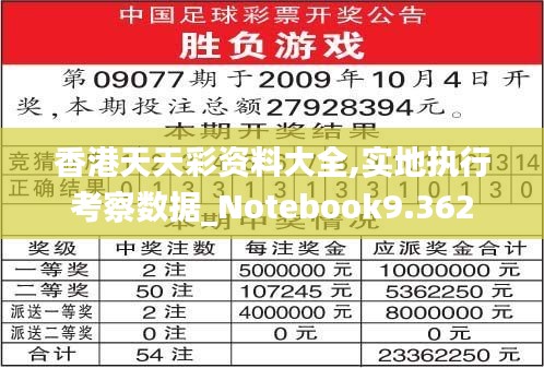 香港天天彩资料大全,实地执行考察数据_Notebook9.362