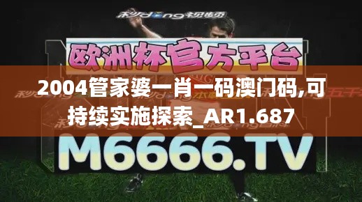 2004管家婆一肖一码澳门码,可持续实施探索_AR1.687