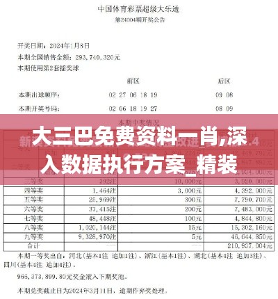 大三巴免费资料一肖,深入数据执行方案_精装款2.395