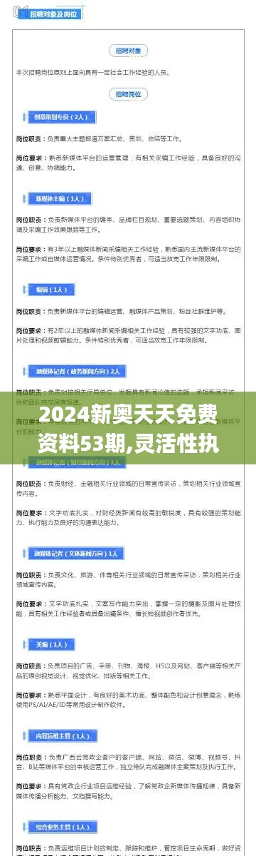 2024新奥天天免费资料53期,灵活性执行计划_pro3.264