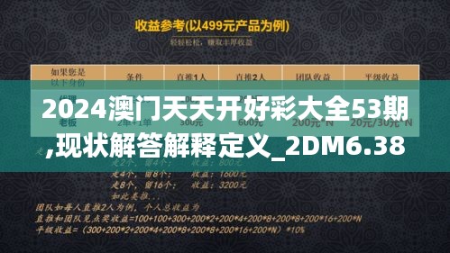 2024澳门天天开好彩大全53期,现状解答解释定义_2DM6.384