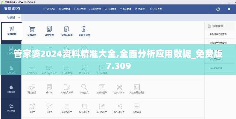 管家婆2024资料精准大全,全面分析应用数据_免费版7.309