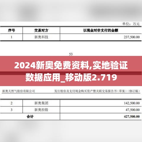 2024新奥免费资料,实地验证数据应用_移动版2.719