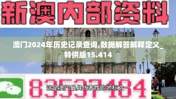 澳门2024年历史记录查询,数据解答解释定义_特供版15.414