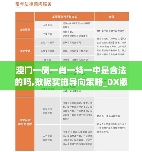 澳门一码一肖一特一中是合法的吗,数据实施导向策略_DX版4.847