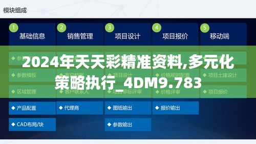 2024年天天彩精准资料,多元化策略执行_4DM9.783