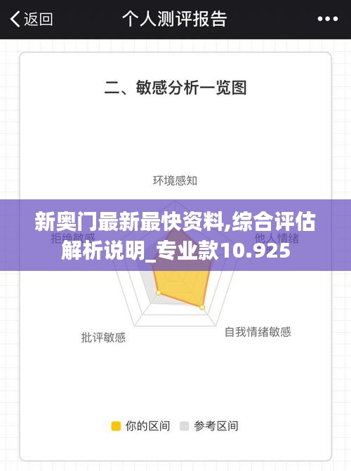 新奥门最新最快资料,综合评估解析说明_专业款10.925