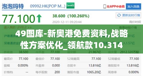 49图库-新奥港免费资料,战略性方案优化_领航款10.314