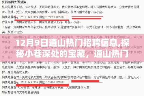 通山热门招聘信息与小巷宝藏特色小店的奇遇记