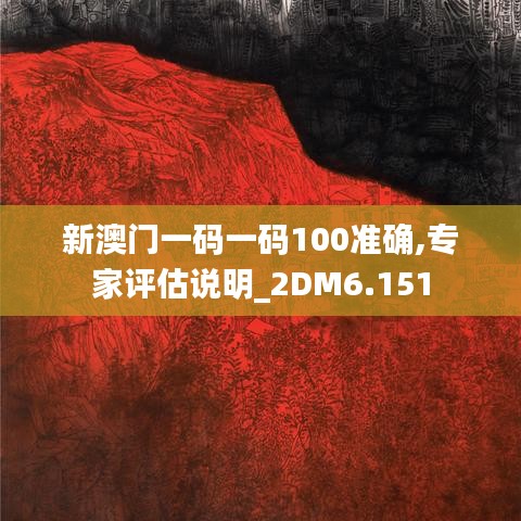 新澳门一码一码100准确,专家评估说明_2DM6.151