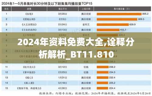 2024年资料免费大全,诠释分析解析_BT11.810