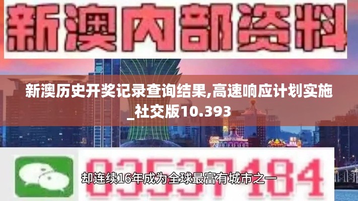 新澳历史开奖记录查询结果,高速响应计划实施_社交版10.393