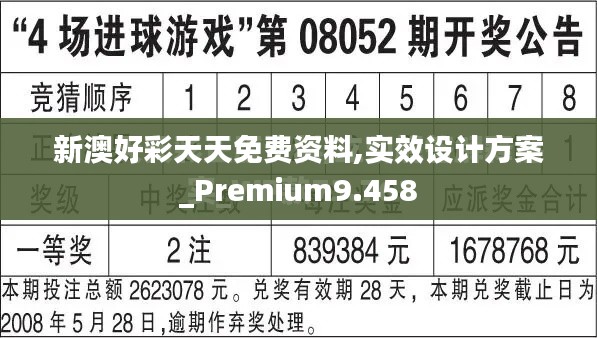 新澳好彩天天免费资料,实效设计方案_Premium9.458