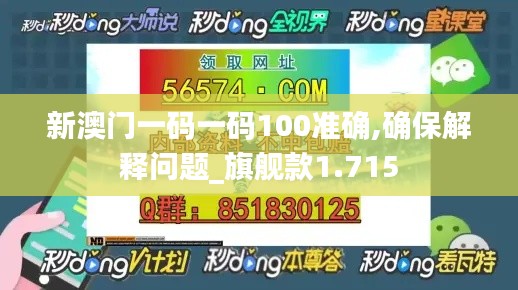 新澳门一码一码100准确,确保解释问题_旗舰款1.715