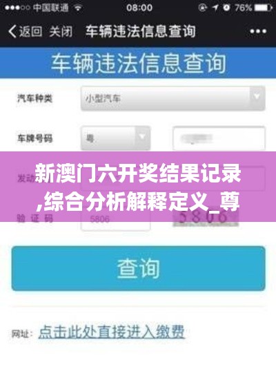 新澳门六开奖结果记录,综合分析解释定义_尊贵版8.103