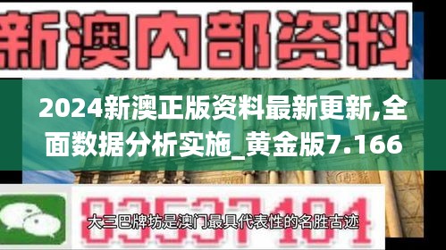 2024新澳正版资料最新更新,全面数据分析实施_黄金版7.166