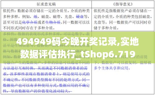 494949码今晚开奖记录,实地数据评估执行_tShop6.719