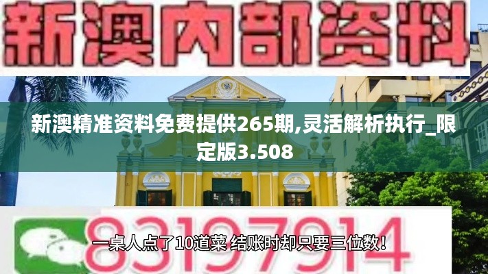 新澳精准资料免费提供265期,灵活解析执行_限定版3.508