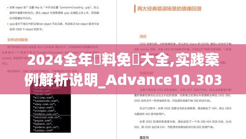 2024全年資料免費大全,实践案例解析说明_Advance10.303