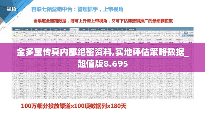 金多宝传真内部绝密资料,实地评估策略数据_超值版8.695