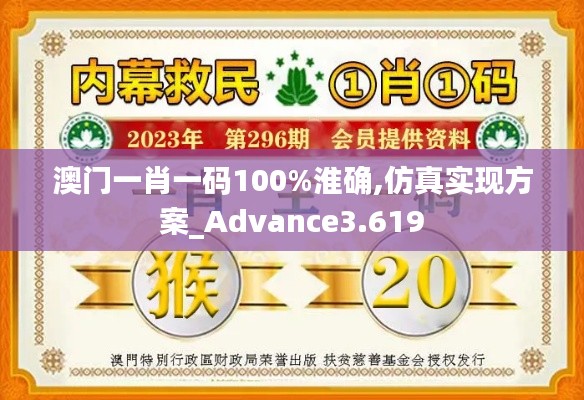 澳门一肖一码100%淮确,仿真实现方案_Advance3.619