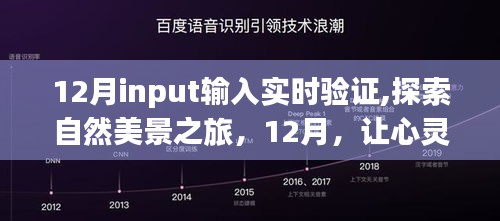 12月输入之旅，实时验证与自然美景的探寻，心灵与键盘的同步，寻找内心绿洲