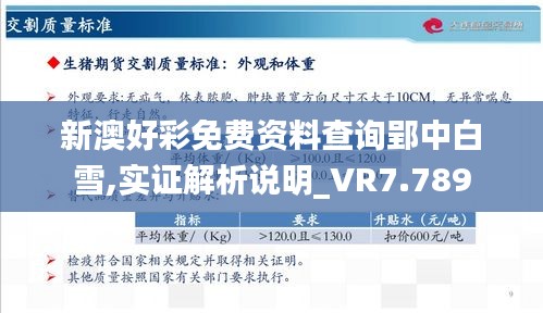 新澳好彩免费资料查询郢中白雪,实证解析说明_VR7.789