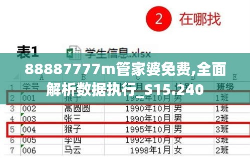 88887777m管家婆免费,全面解析数据执行_S15.240