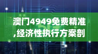 澳门4949免费精准,经济性执行方案剖析_Tizen110.376