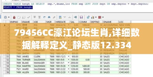 79456CC濠江论坛生肖,详细数据解释定义_静态版12.334