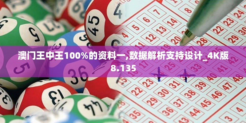 澳门王中王100%的资料一,数据解析支持设计_4K版8.135