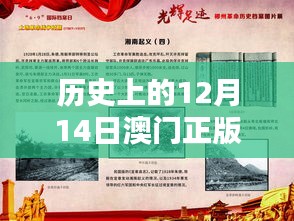 历史上的12月14日澳门正版精准免费大全：澳门历史的珍贵足迹，文化的传承