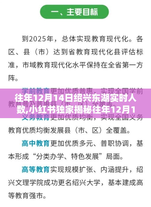 小红书独家揭秘，绍兴东湖节日游客爆满实况回顾——浓浓节日氛围的往年12月14日纪实