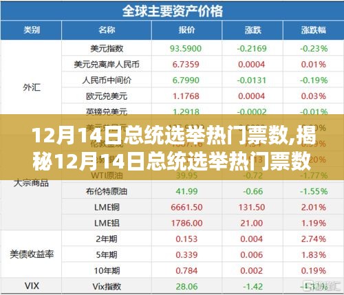 揭秘，总统选举热门票数背后的民意力量与未来走向预测（12月14日）