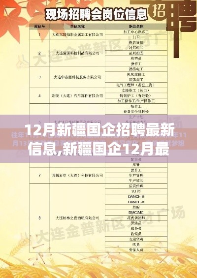 新疆国企招聘启航，最新信息与学习变革中的自信与成就之路