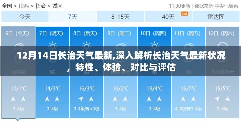 12月14日长治天气深度解析，最新状况、特性、体验与评估