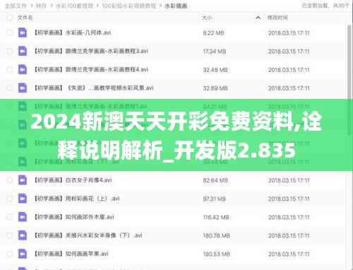 2024新澳天天开彩免费资料,诠释说明解析_开发版2.835