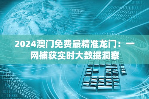 2024澳门免费最精准龙门：一网捕获实时大数据洞察