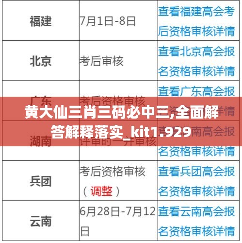 黄大仙三肖三码必中三,全面解答解释落实_kit1.929