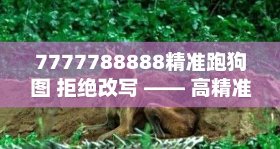 7777788888精准跑狗图 拒绝改写 —— 高精准赛狗预测图谱，严守原意解析