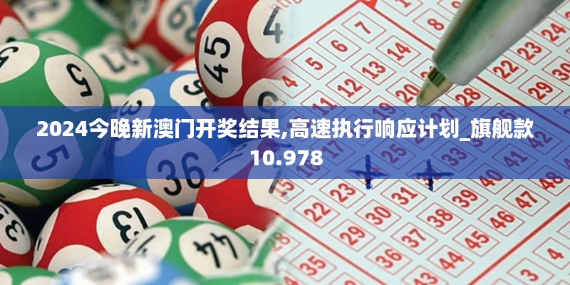 2024今晚新澳门开奖结果,高速执行响应计划_旗舰款10.978