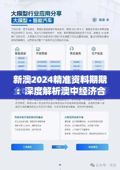 新澳2024精准资料期期：深度解析澳中经济合作新机遇