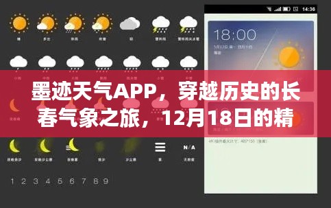 墨迹天气APP，穿越历史的长春气象之旅，精准预测12月18日天气变化