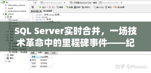 SQL Server实时合并技术革命里程碑——纪念XXXX年突破时刻的里程碑事件