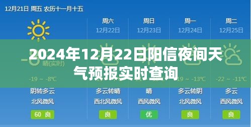 阳信县天气预报，夜间天气实时查询（时间，2024年12月22日）