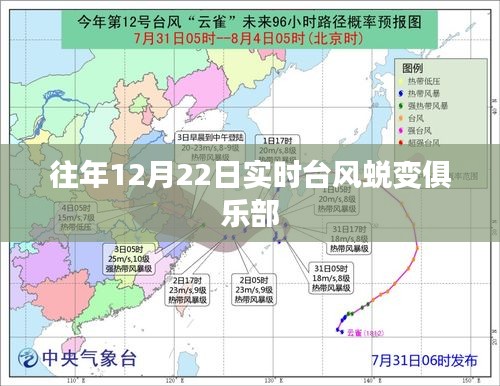 往年12月22日台风蜕变俱乐部实况追踪