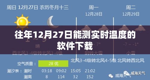 往年12月27日可下载实时测温软件