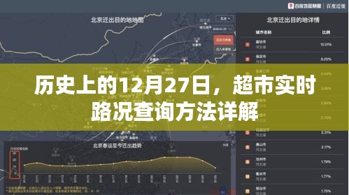 超市实时路况查询方法详解，历史日期下的交通信息探索