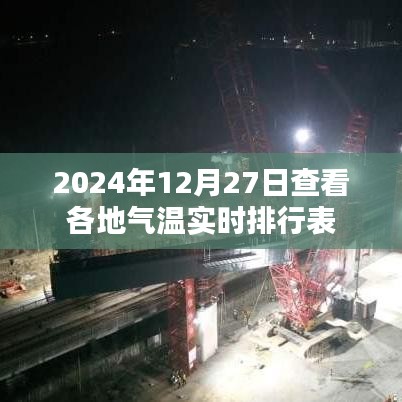 2024年12月27日全国气温实时排行表查看